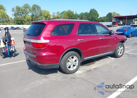 2013 Dodge Durango Crew from USA, damaged, VIN 1C4RDHDG3DC688940